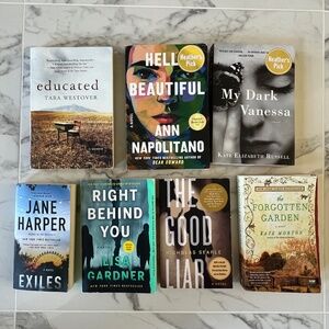 7 Fiction Books for $25
